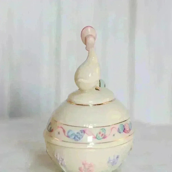The Springtime Goose Easter Egg Lenox  2003 Limited Edition Porcelain - Picture 6 of 11